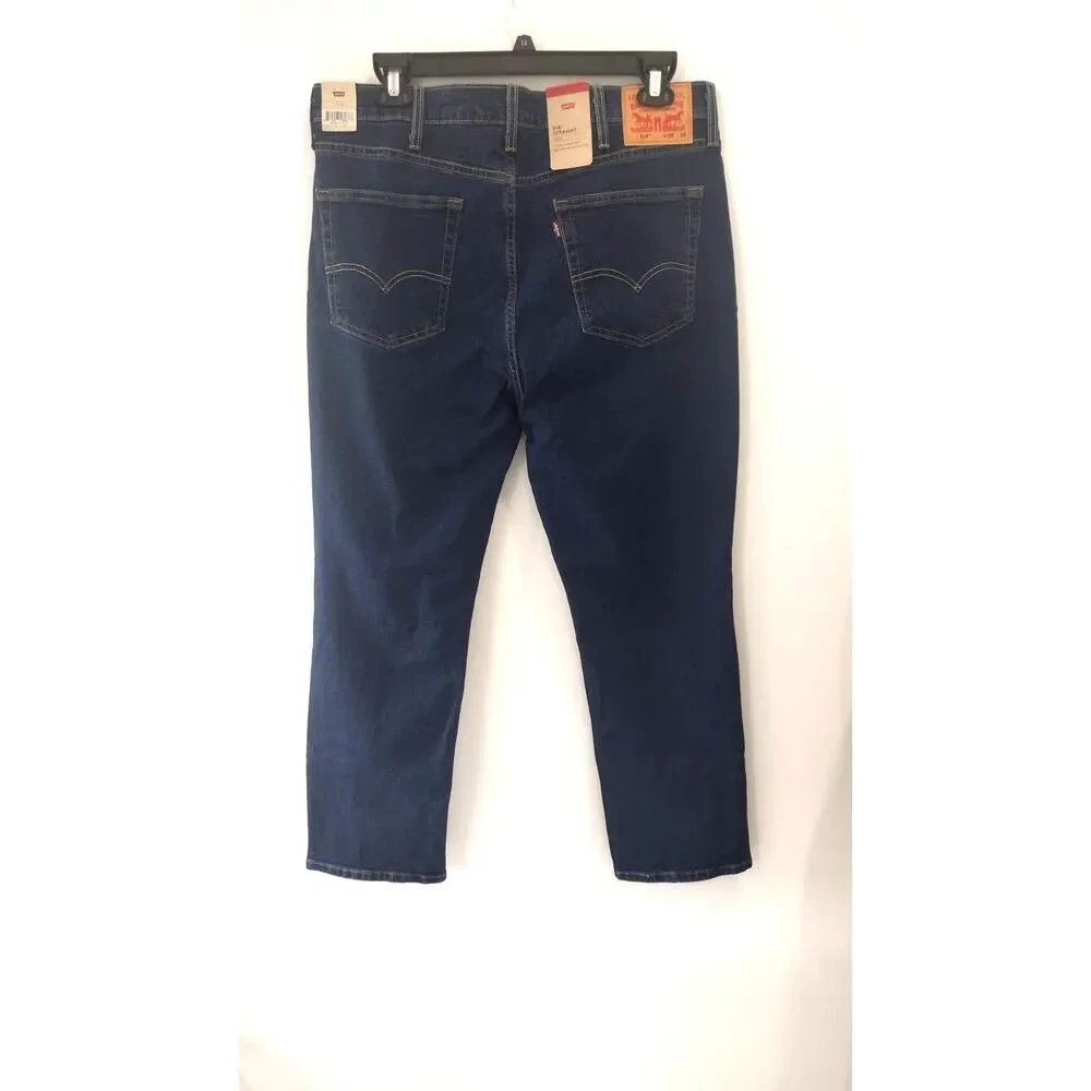 Levi’s 514 Straight Fit Dark Wash Jeans Men’s Size 38x30 Denim Pants